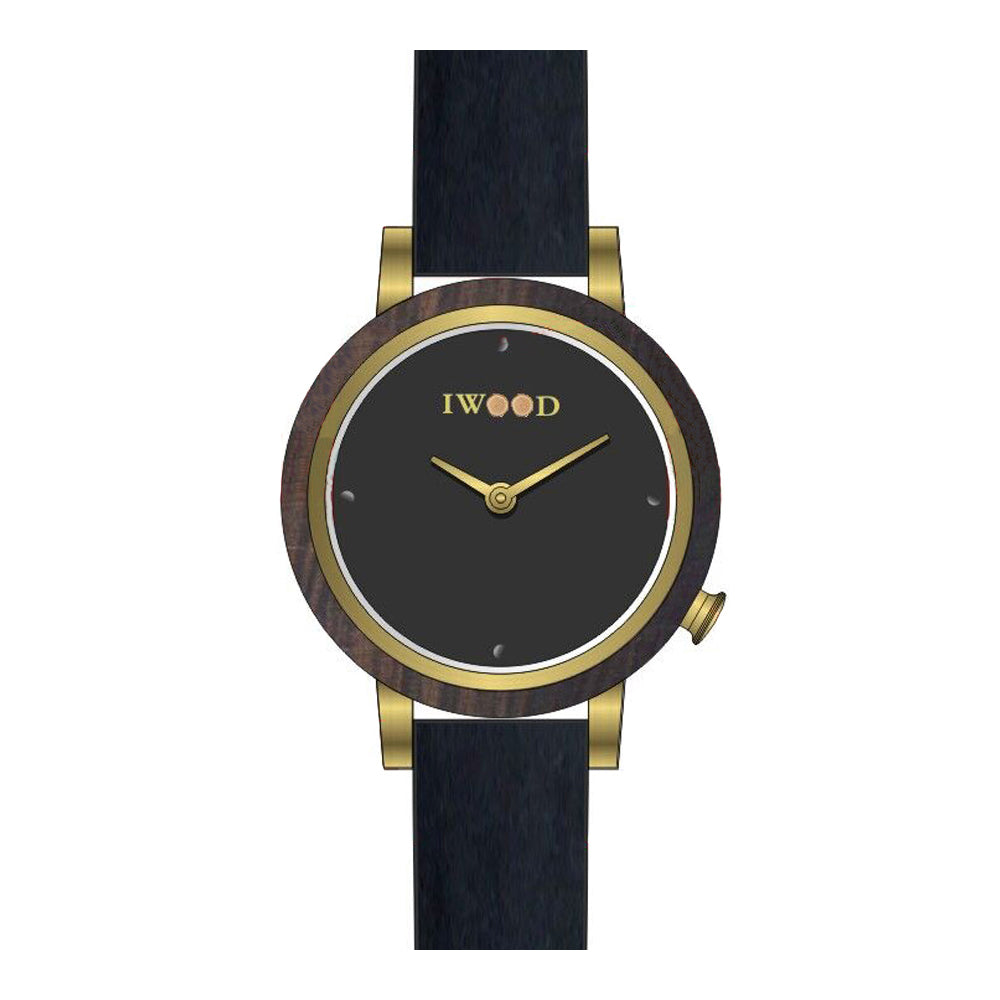 Iwood Echtholz Damenuhr IW18443001 Iwood Echtholz Damenuhr IW18443001